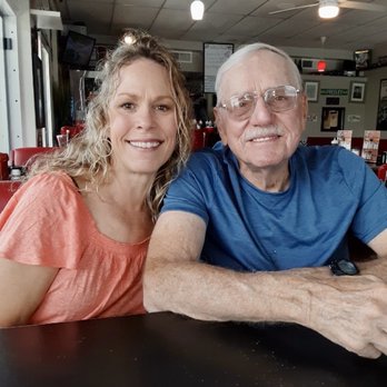 Nelson's Diner - Me and my husband dad - Diners Near Me - Pompano Beach, Florida Nelson's Diner - Me and my husband dad - Diners Near Me - Pompano Beach, Florida