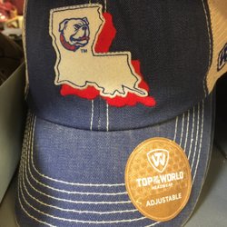 Academy Sports + Outdoors - 11/25/17. Saturday afternoon. In town for ULM v. Arkansas State University Red Wolves football game at Malone Stadium. 2pm kickoff. Tech hat