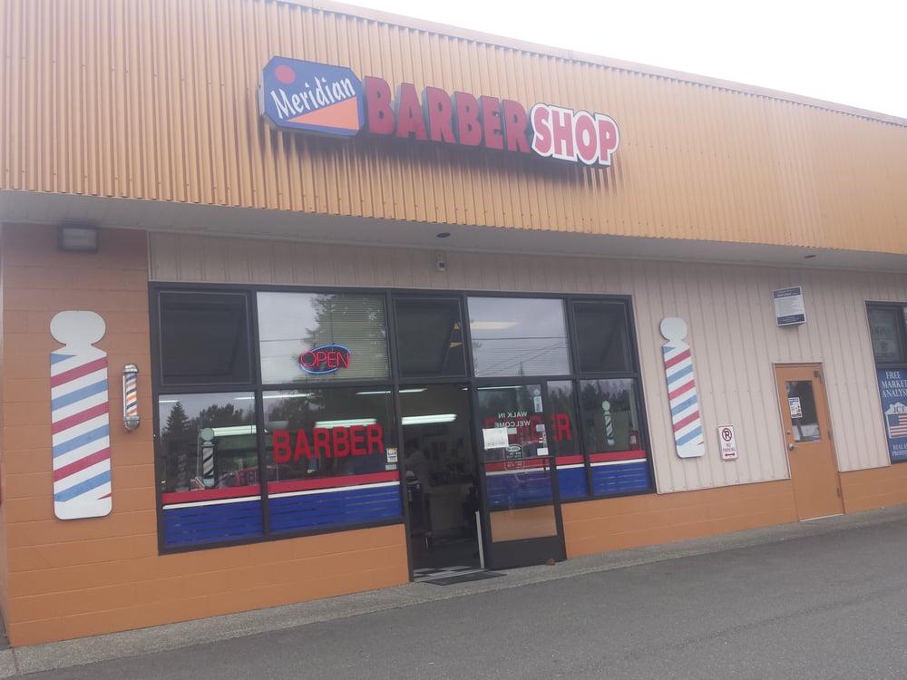 Meridian Barber Shop Logo
