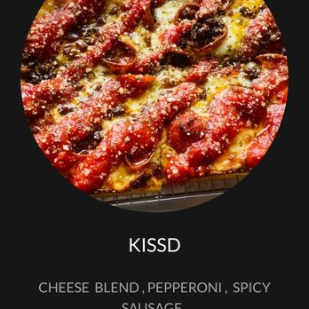 MOTO - Screenshot from website for Kissd (4/16/22) - Pizza Near Me - Seattle, Washington