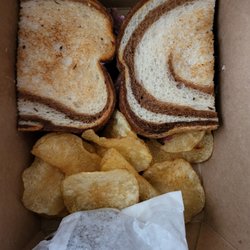 The Slanted Porch - Reuben in Rye bread