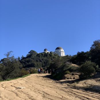 Griffith Observatory - Walking up from Fern Dell Drive - Observatories Near Me - Los Angeles, California Griffith Observatory - Walking up from Fern Dell Drive - Observatories Near Me - Los Angeles, California