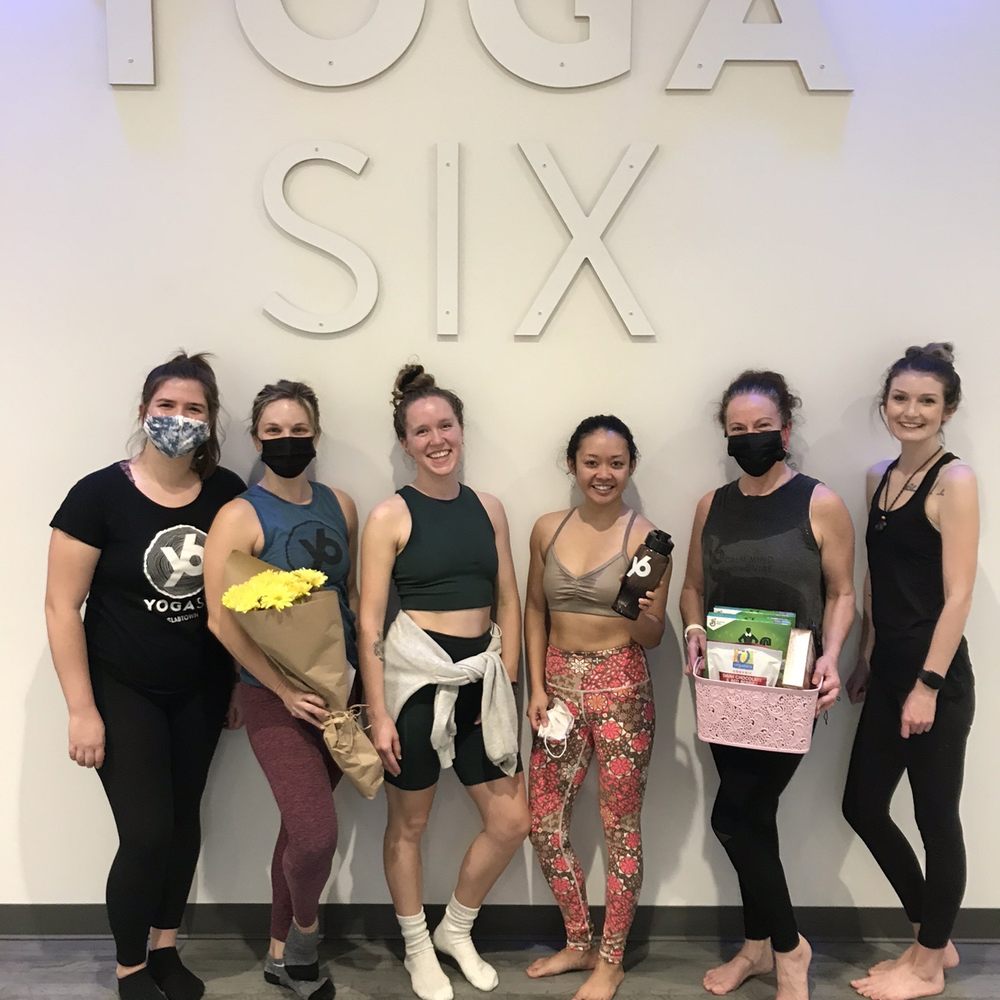 YogaSix - YogaSix Slabtown! Delivered food for charity and flowers for Courtney's team! :) - Yoga Near Me - Portland, Oregon