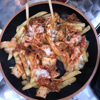Ahri's Kitchen - Kimchee fries - Korean Near Me - Jersey City, New Jersey Ahri's Kitchen - Kimchee fries - Korean Near Me - Jersey City, New Jersey
