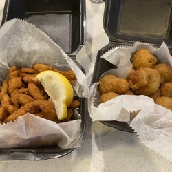 Chick’n Fun - Clam Strips and Fried Mushrooms