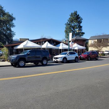 Sidetrack Bar + Grill - Outside view from across the street - American Near Me - Pleasanton, California