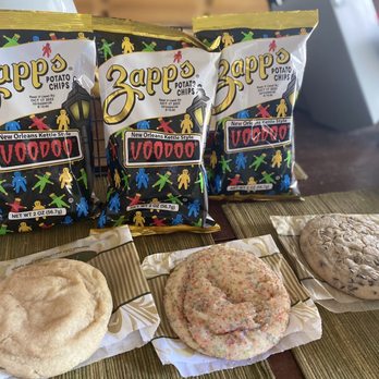 Sequoia Sandwich Company - Voodoo chips $2.95, cookie $2.75 snickerdoodle, sprinkle sugar, chocolate chip - Sandwiches Near Me - Clovis, California Sequoia Sandwich Company - Voodoo chips $2.95, cookie $2.75 snickerdoodle, sprinkle sugar, chocolate chip - Sandwiches Near Me - Clovis, California