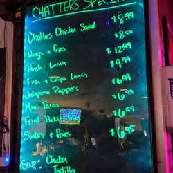 Chatters - Specials 8/2022
