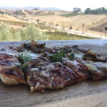 Miramonte Winery - Chicken flatbread... delicious. - Wineries Near Me - Temecula, California