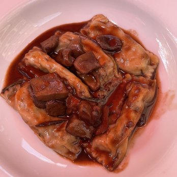 Al Dente - Duck agnolotti with mushroom sauce - Pizza Near Me - Washington, DC, District of Columbia Al Dente - Duck agnolotti with mushroom sauce - Pizza Near Me - Washington, DC, District of Columbia