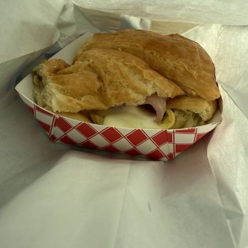 Christy Donuts - ham, egg, and cheese croissant - Donuts Near Me - San Jose, California