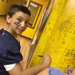Bluff City Escape Rooms - We signed the wall!