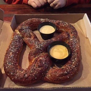 1608 Crafthouse - Biggest and most tasty pretzel we have ever had! - Gastropubs Near Me - Virginia Beach, Virginia