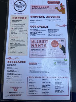 Menu photo 1 Breakfast Republic San Diego, CA Menu photo 1 Breakfast Republic San Diego, CA