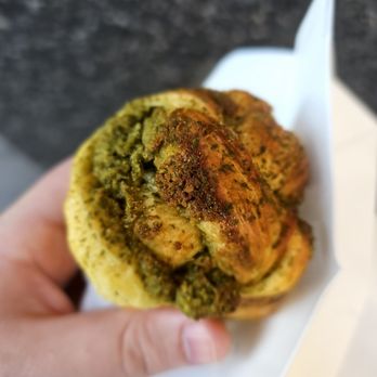 Salswee - Matcha Almond Bun $3.95. Cheap but lacking matcha flavor. Alright - Bakeries Near Me - New York, New York Salswee - Matcha Almond Bun $3.95. Cheap but lacking matcha flavor. Alright - Bakeries Near Me - New York, New York