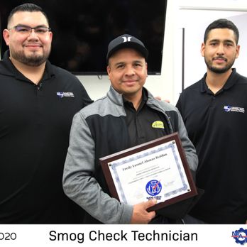 Master Automotive Training - Great Group of Students completing their Smog Check Inspector Program! - Vocational & Technical School Near Me - Rancho Cucamonga, California Master Automotive Training - Great Group of Students completing their Smog Check Inspector Program! - Vocational & Technical School Near Me - Rancho Cucamonga, California