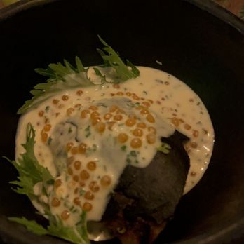 Meteora - Burnt Yam with smoked trout roe - New American Near Me - Los Angeles, California