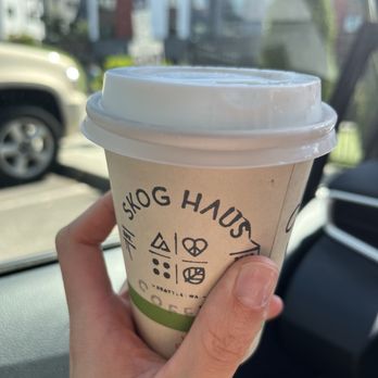 Skog Haus Coffee - Chai latte - Coffee & Tea Near Me - Mountlake Terrace, Washington Skog Haus Coffee - Chai latte - Coffee & Tea Near Me - Mountlake Terrace, Washington
