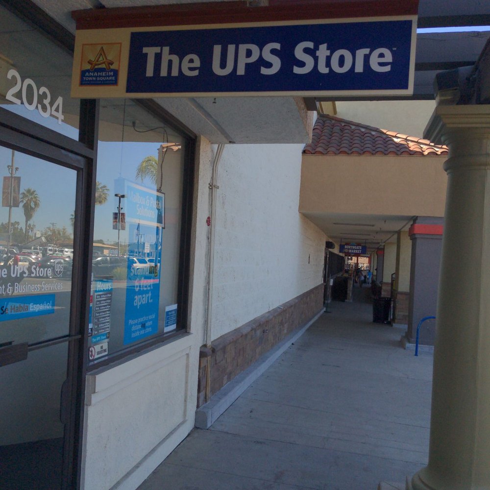 The UPS Store - The sign - Shipping Centers Near Me - Anaheim, California The UPS Store - The sign - Shipping Centers Near Me - Anaheim, California