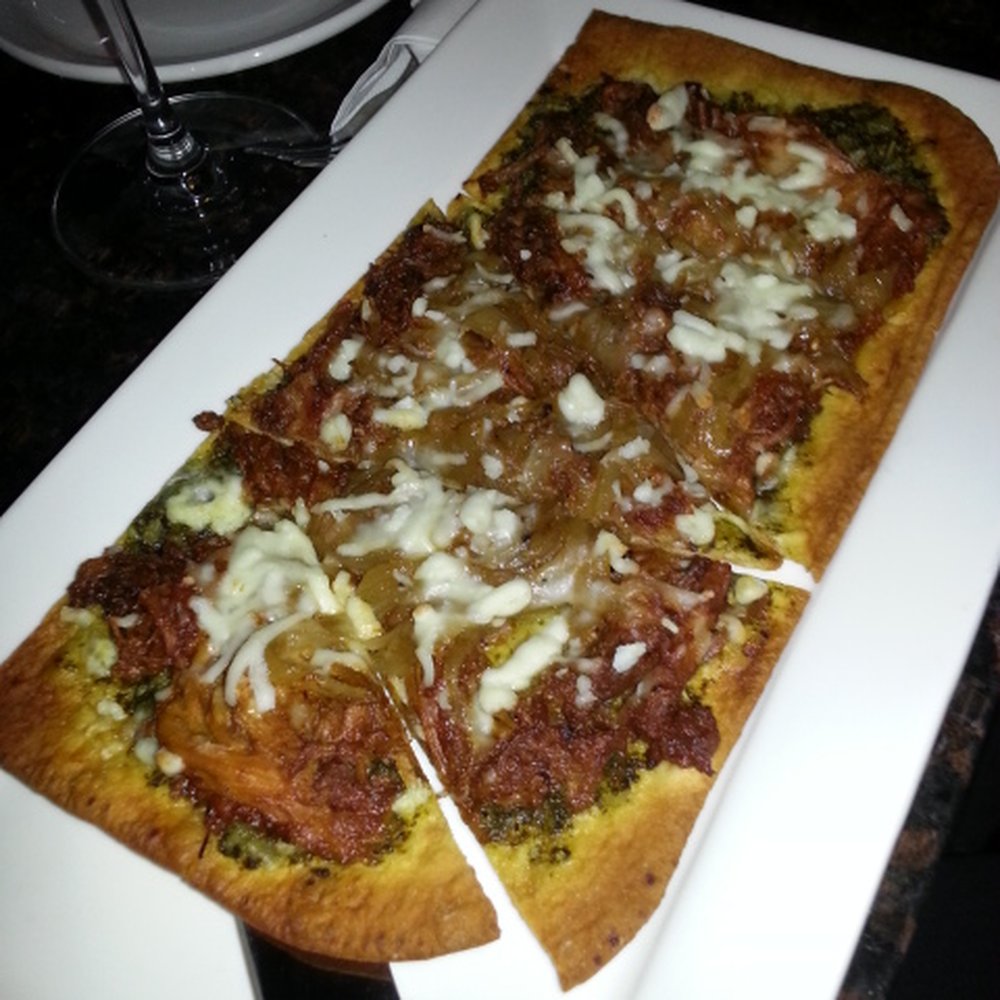 Symposium Cafe Restaurant Markham - Pulled pork flatbread - Breakfast & Brunch Near Me - Markham, Ontario