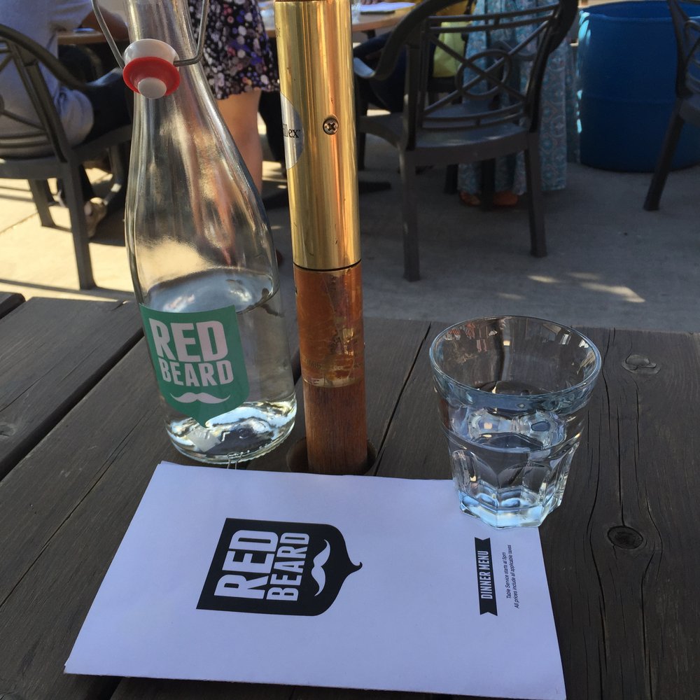 Red Beard Cafe - Menu and water~ - Cafes Near Me - Kamloops, British Columbia