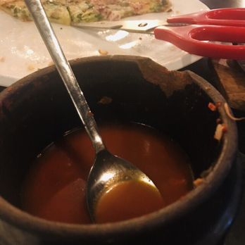 GOGI - Seriously cracked stone bowl serving my Soon Tofu soup - Sushi Bars Near Me - Chandler, Arizona GOGI - Seriously cracked stone bowl serving my Soon Tofu soup - Sushi Bars Near Me - Chandler, Arizona