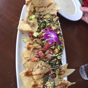Gladstone's - Ahi Poke Nachos - Seafood Near Me - Long Beach, California Gladstone's - Ahi Poke Nachos - Seafood Near Me - Long Beach, California