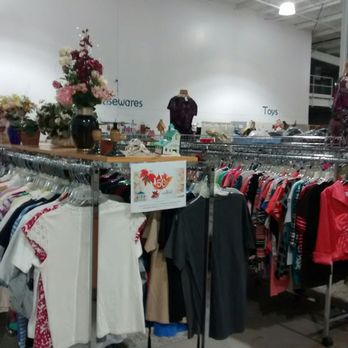 Community Storehouse - Racks and racks of clothes - Thrift Stores Near Me - Martinsville Va, Virginia