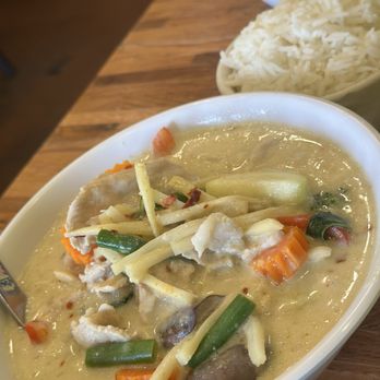 Thai Coconut Restaurant - Green curry - rice - Thai Near Me - Scottsdale, Arizona Thai Coconut Restaurant - Green curry - rice - Thai Near Me - Scottsdale, Arizona