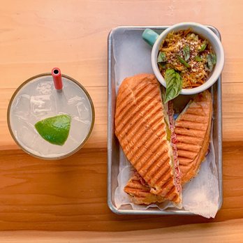Coffee Science - CubaNOLA with Fūmi salad and lemonade - Coffee & Tea Near Me - New Orleans, Louisiana