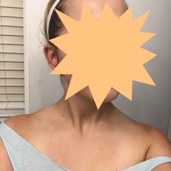 Tan Glamorous - This was when my tan was setting in, you can still barely see my tan lines which is what she said would happen. It looks great!