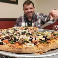 Franco's Italian Restaurant - World's largest pizza! the works