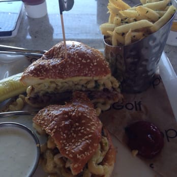 Topgolf - Mac daddy burger. Seriously amazing. - Golf Near Me - Scottsdale, Arizona