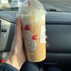 The most delicious dunkin iced cappuccino I have had by far
