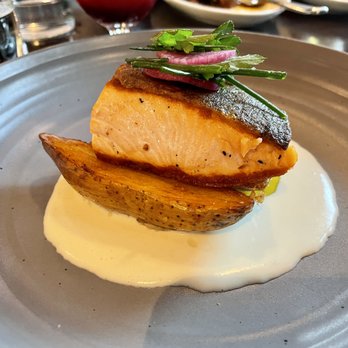 Fleetwood - Roasted salmon ... almost too pretty to eat! - Mediterranean Near Me - Calistoga, California Fleetwood - Roasted salmon ... almost too pretty to eat! - Mediterranean Near Me - Calistoga, California