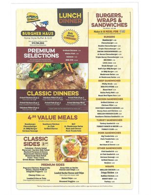 Menu photo 4 Burgher Haus California, MO Menu photo 4 Burgher Haus California, MO