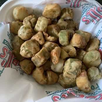 Ezell's Famous Chicken - Fried okra - Southern Near Me - Seattle, Washington