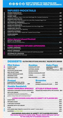 Menu photo 3 Kakes NYC Queens, NY