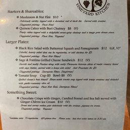 Fantastic food and always amazing wine at Trinity Vineyards, savory and sweet dessert! Fantastic food and always amazing wine at Trinity Vineyards, savory and sweet dessert!
