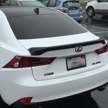 EVo Autoworks - Vinyl wrap (Gloss Black) done on the spoiler and rooftop of the car! - Auto Customization Near Me - Northridge, California EVo Autoworks - Vinyl wrap (Gloss Black) done on the spoiler and rooftop of the car! - Auto Customization Near Me - Northridge, California