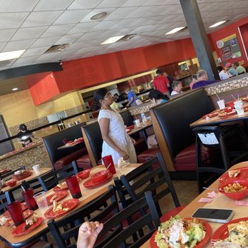 Cicis Pizza - people eating in a restaurant - Pizza Near Me - Coppell, Texas