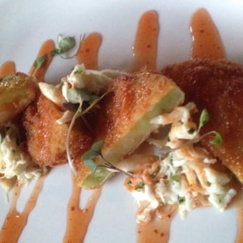 The Revelry - Fried green tomatoes. - New American Near Me - Rochester, New York