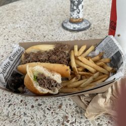 Jake's Steaks - Cheesesteak w/ provolone and lettuce