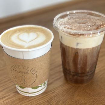Honeylux Coffee - Golden Hour- hot. Cloud Nine Cold. (I think that is what it called) - Coffee & Tea Near Me - Watsonville, California Honeylux Coffee - Golden Hour- hot. Cloud Nine Cold. (I think that is what it called) - Coffee & Tea Near Me - Watsonville, California