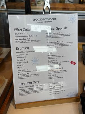 Menu photo 2 Goodboybob Coffee Roasters Santa Monica, CA