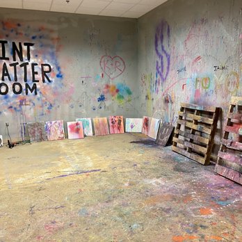 Jack Of All Games - Paint splatter room - Escape Games Near Me - Broken Arrow, Oklahoma