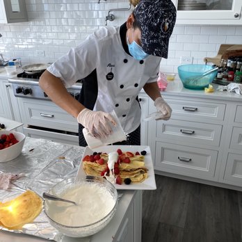 Chef Aless - Chef Aless making Nutella crepes - Caterers Near Me - New York, New York Chef Aless - Chef Aless making Nutella crepes - Caterers Near Me - New York, New York