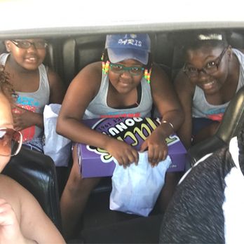 Jack's Donuts - a group of people in the back of a car - Donuts Near Me - Brownsburg, Indiana