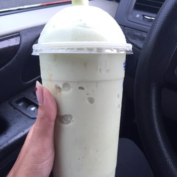 Boba Cafe - Avacado smoothie with tapioca - Bubble Tea Near Me - Ewa Beach, Hawaii