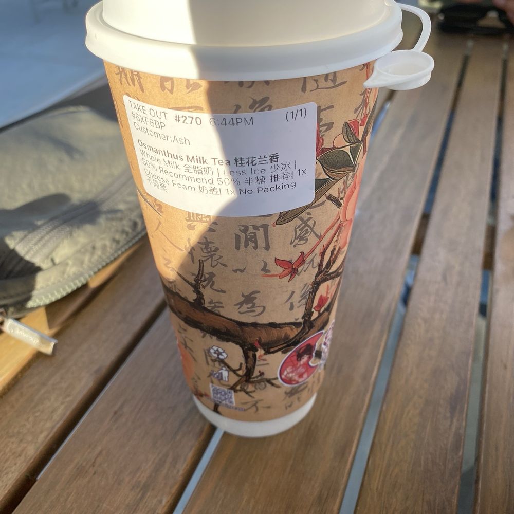MoonTea - Osmanthus Milk Tea - Coffee & Tea Near Me - Sunnyvale, California MoonTea - Osmanthus Milk Tea - Coffee & Tea Near Me - Sunnyvale, California